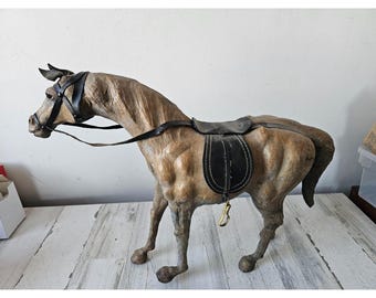 ヴィンテージレザーホース - Etsy 日本