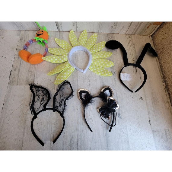 Halloween variety headband set pumpkin funny bug sunflower unisex variety