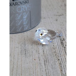 Swarovski 169685 Sparrow Crystal collectible home decor figure