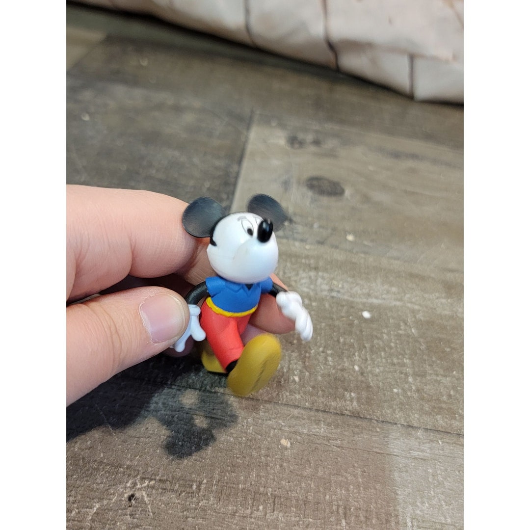 Walking Mickey Mouse Disney Toy Figure Etsy