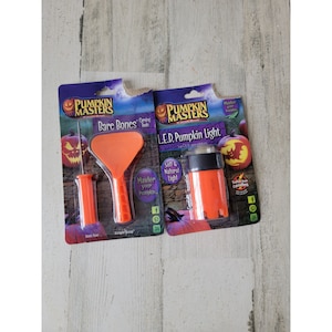 Pumpkin Masters barebones LED pumpkin light carving accessory kit set