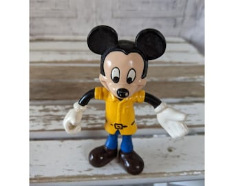 Walt Disney company vintage biegsame Micky Maus groß