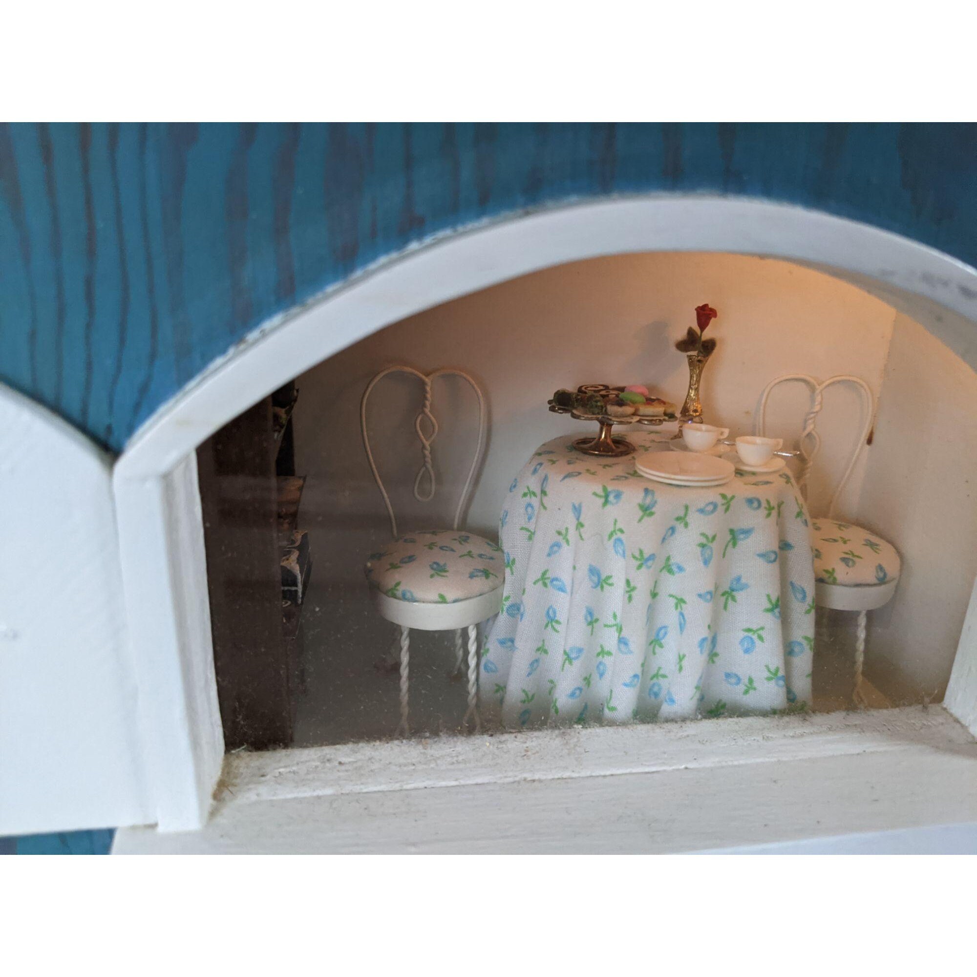 Handmade electrical dollhouse diorama miniature hanging wall Etsy