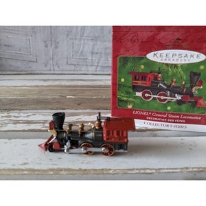 Hallmark General Steam Locomotive 5th Lionel ozdoba choinkowa na Boże Narodzenie Nowość