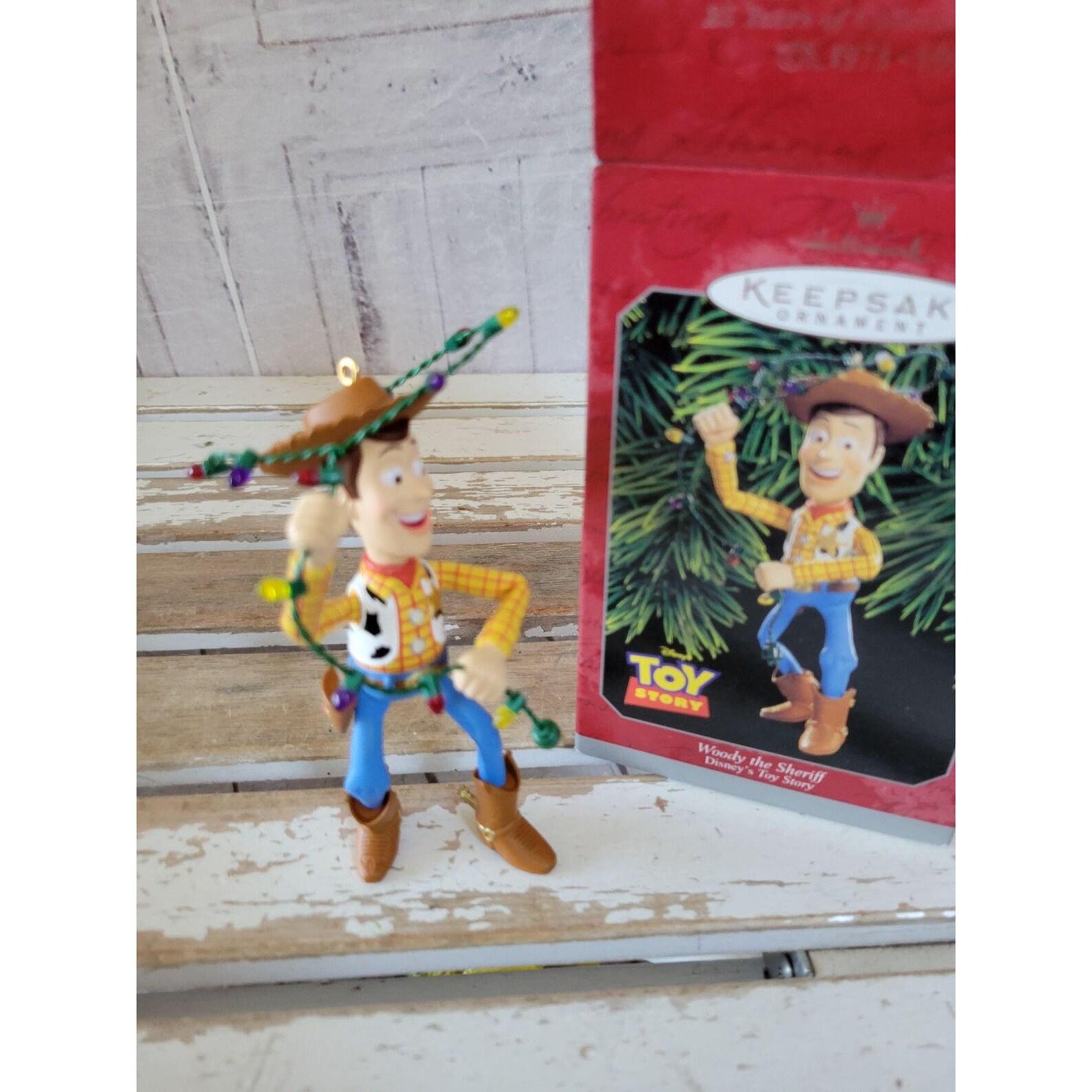 Hallmark Woody the sheriff toy story ornament Xmas holiday Etsy