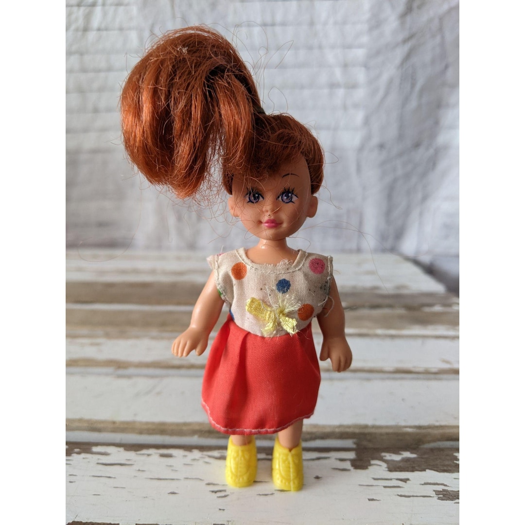 Kid Kore 1995 Doll Redhead Girl Toy Vintage Etsy