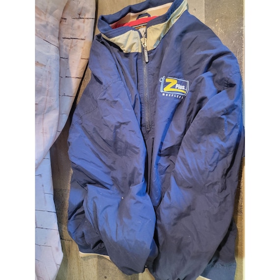 Vintage Tenneco Automotive starter jacket blue wi… - image 1