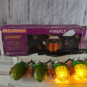 Sylvania Firefly string lights summer nights indoor outdoor set of five