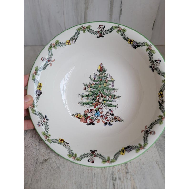 Spode Disney Miska Myszka Miki Świąteczna dekoracja domu figurka Donald Goofy zdjęcie 2