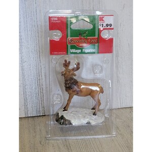 Lemax stag Coventry Cove Village accessory reindeer Xmas