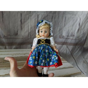 Vintage Madame Alexander GRETEL Puppe 7 in. Storyland Collection Fairy Tales 454