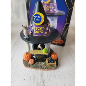 Lemax spookachtige stad Witch&#39;s Brew Halloween accessoire decor