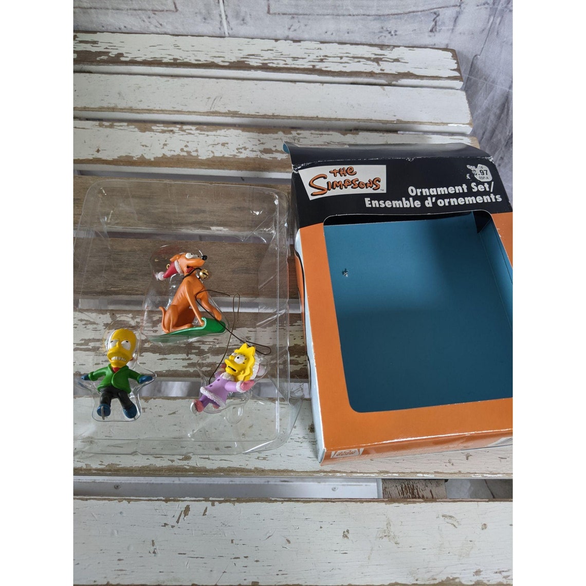 Amerikanische Grüße die Simpsons Ornament Set Lisa Bart Hund Etsy