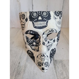 Unique Day of the Dead mask masquerade Halloween costume hanging decor
