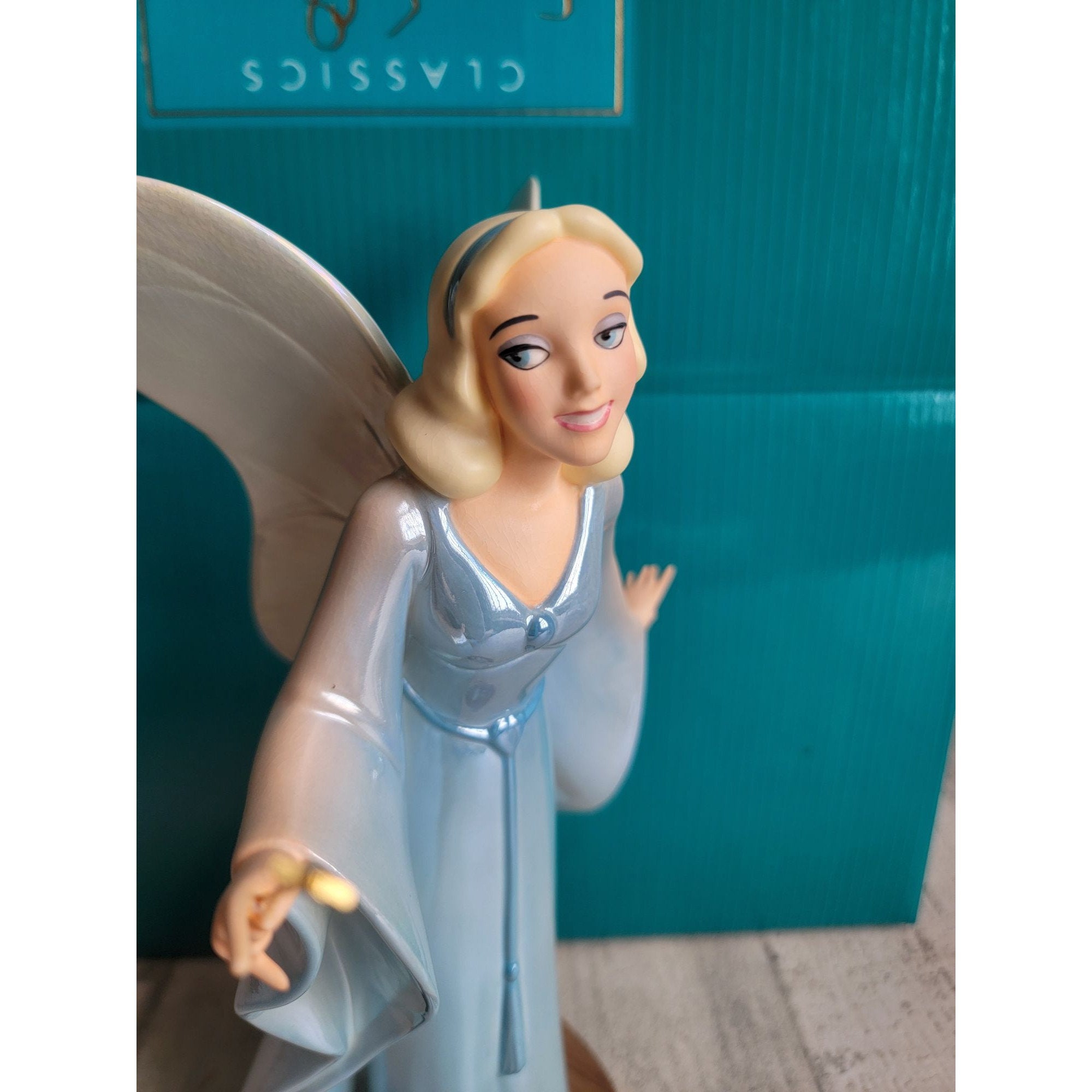 ウォルト・ディズニー 夢を叶える青い妖精 ピノキオ 1997年 彫刻