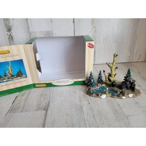 Lemax Mama Bären Junge Dorf Accessoire Weihnachten