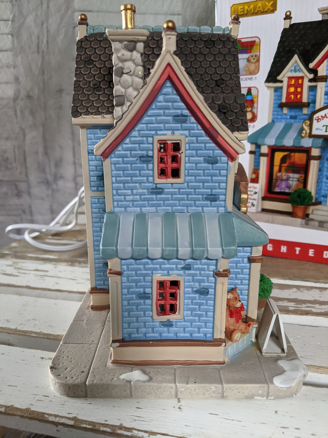 Lemax small wonders toy shop village building house shop Etsy