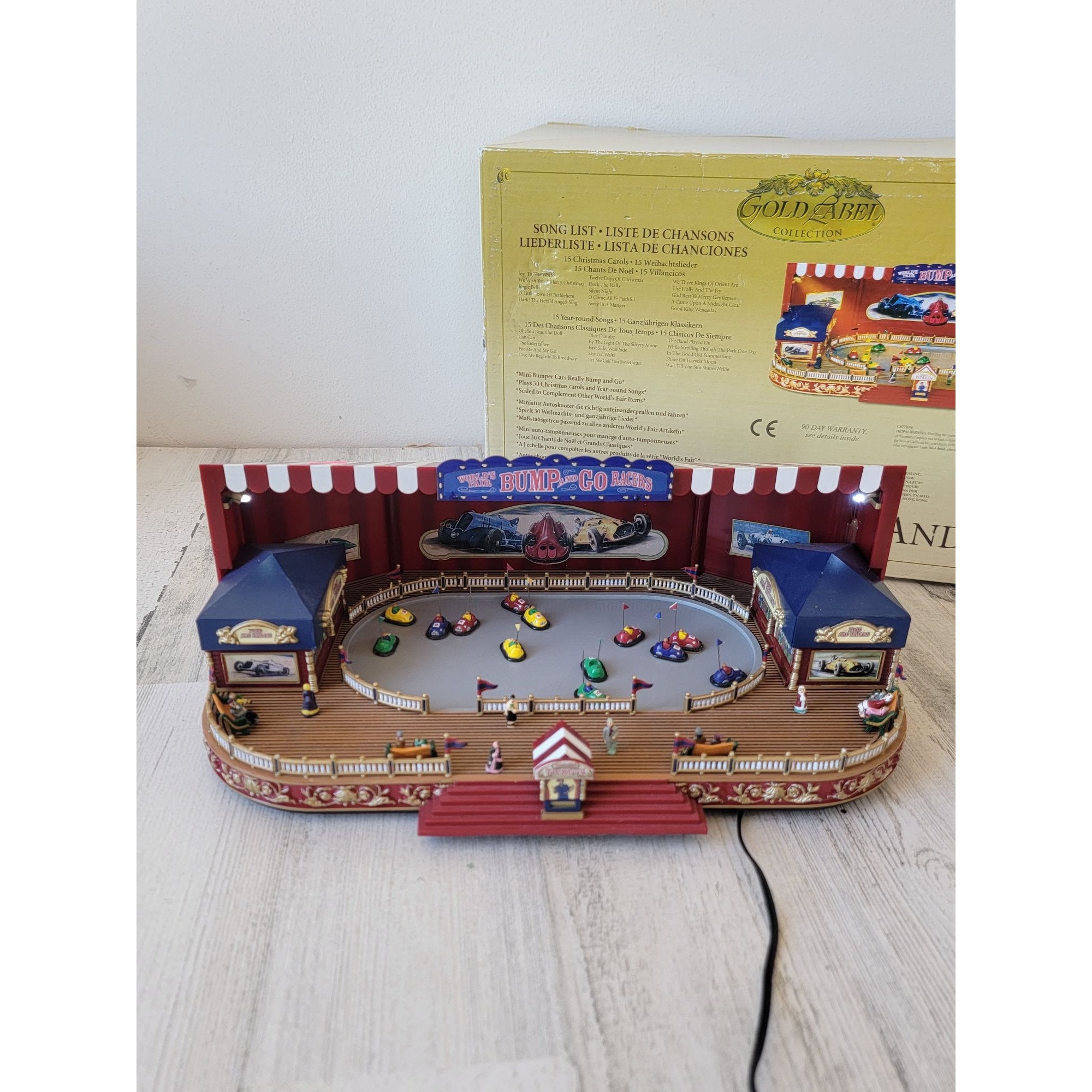 Mr Christmas Gold Label World Fair Bump and Go Animated Musical - Etsy