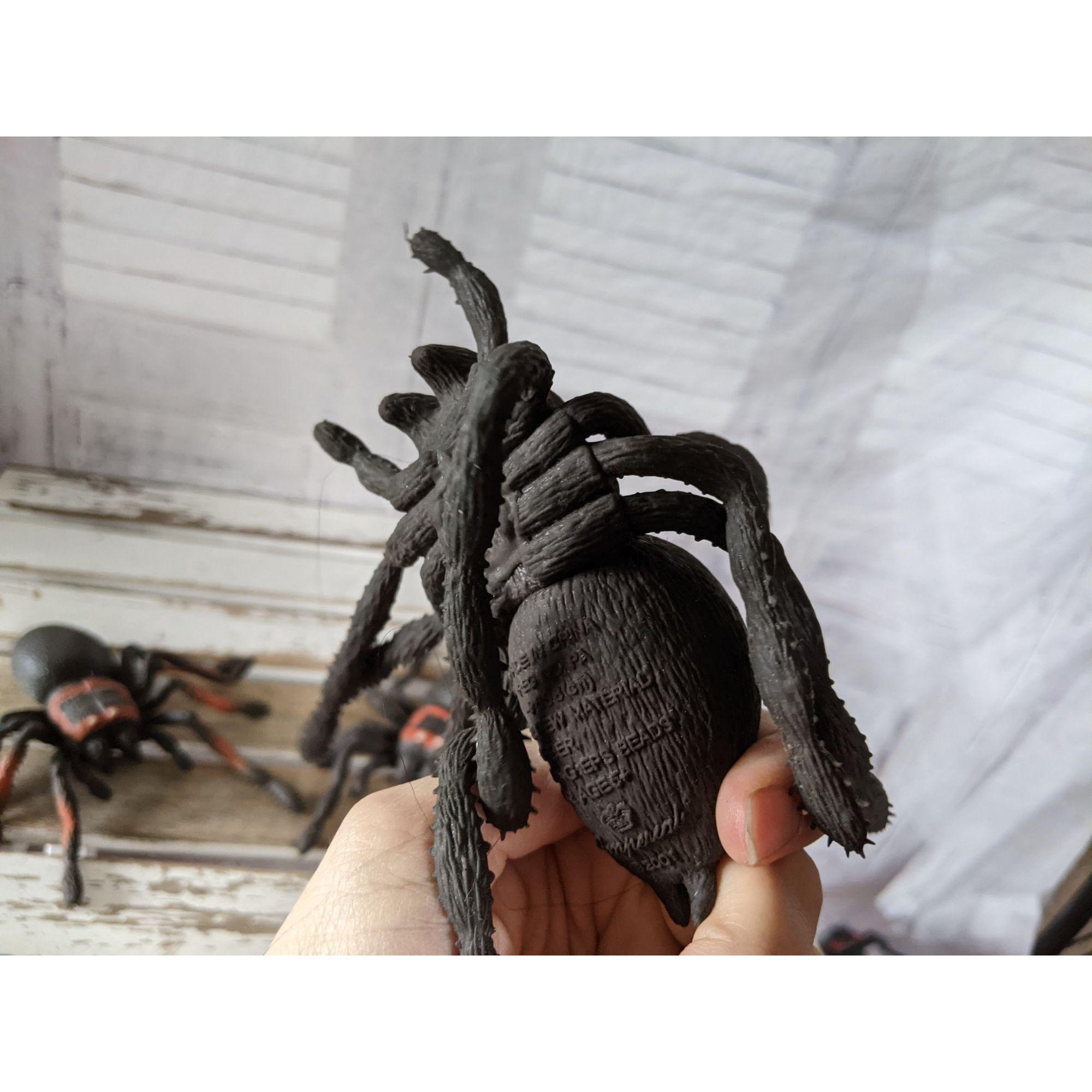 Vintage imperial rubber spider Halloween prop set black widow Etsy