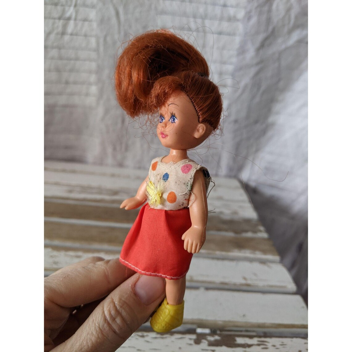 Kid Kore 1995 Doll Redhead Girl Toy Vintage Etsy