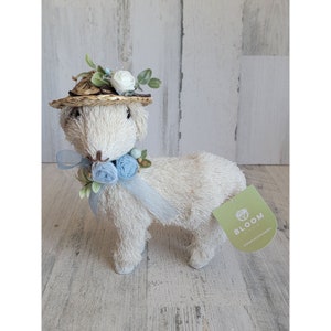 Bloom room sheep hat flower spring home decor