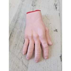 Life-size rubber cut hand prop decor scary fingers