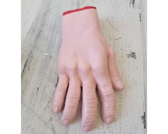 Life-size rubber cut hand prop decor scary fingers