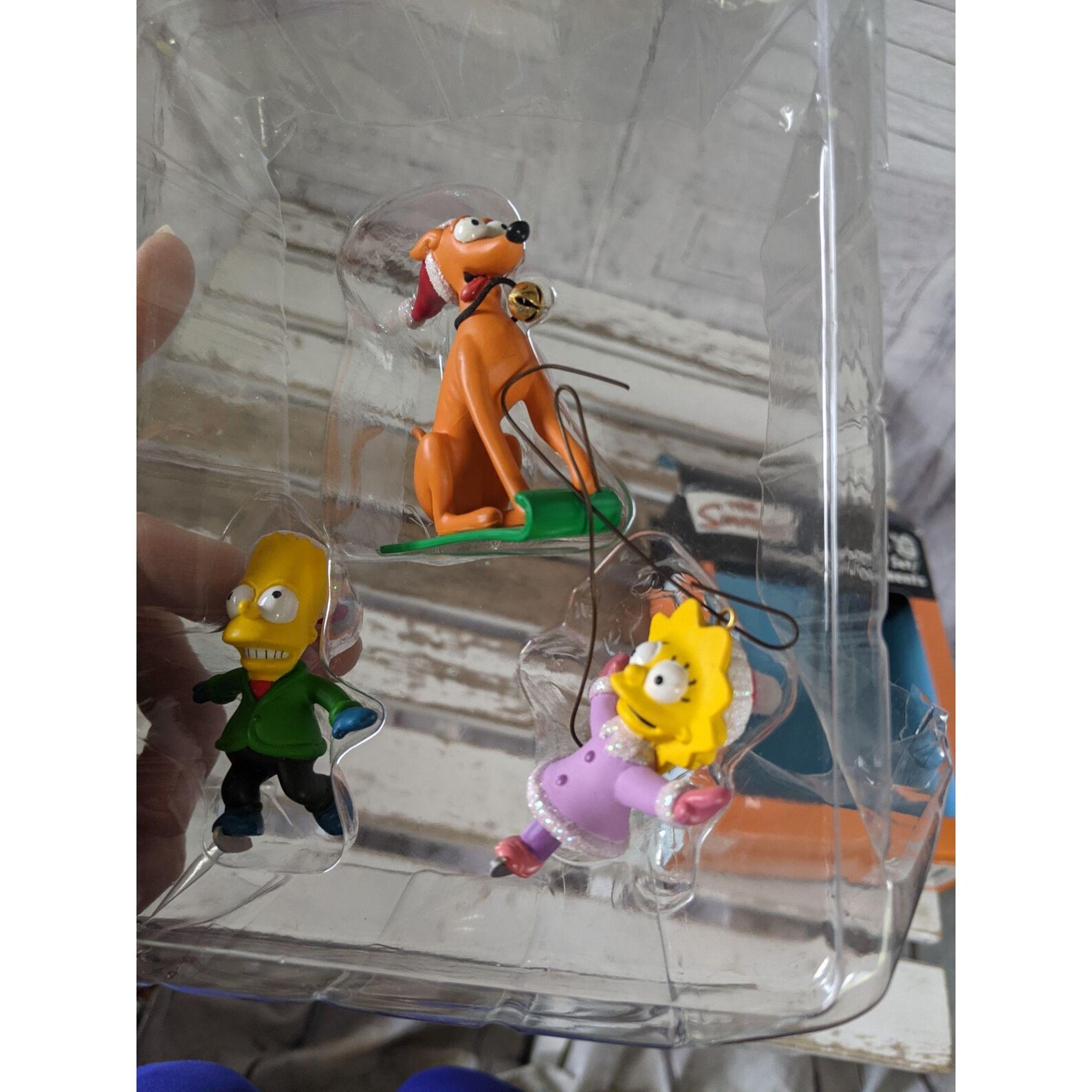 Amerikanische Grüße die Simpsons Ornament Set Lisa Bart Hund Etsy