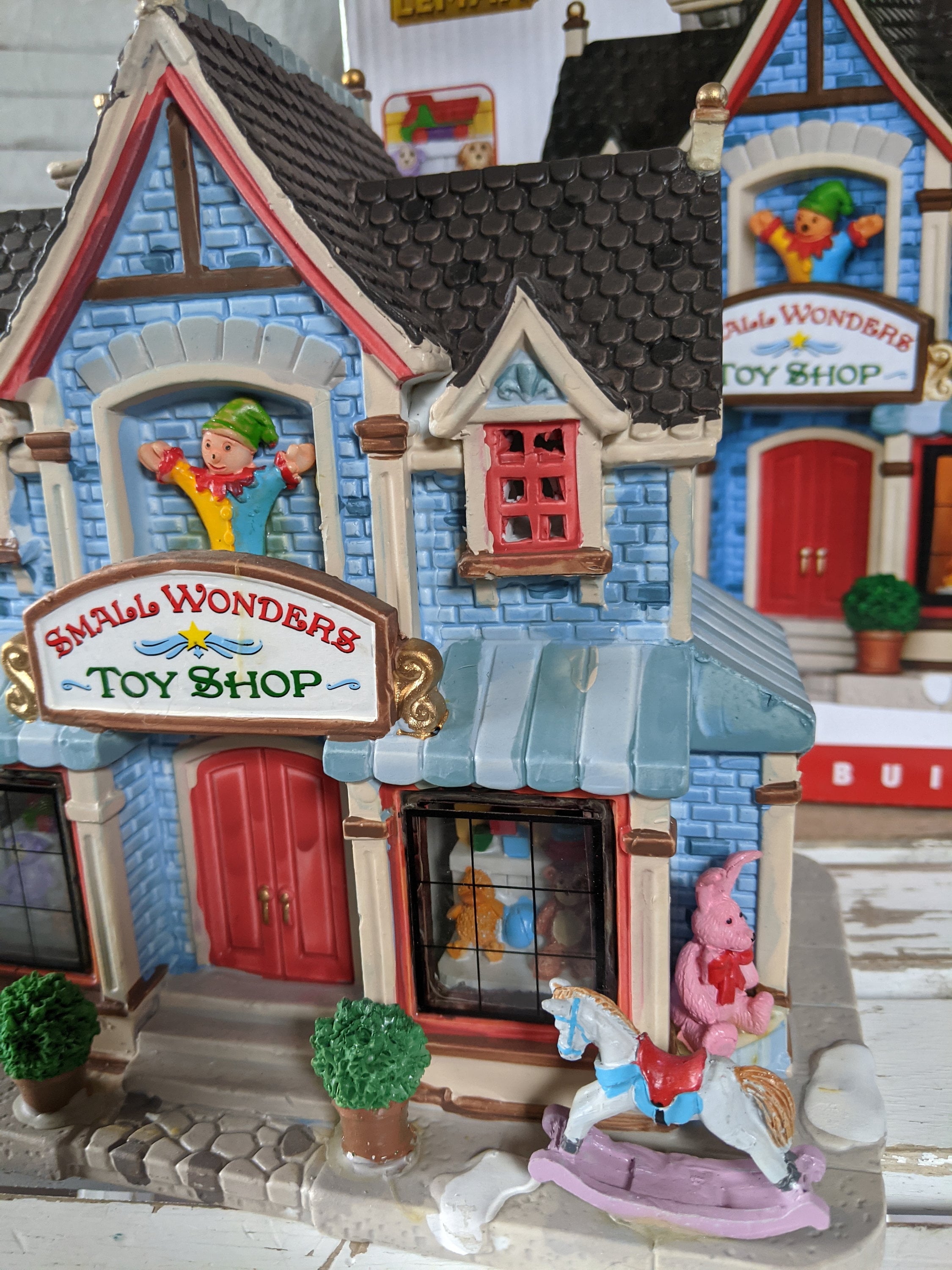 Lemax Small Wonders Toy Shop Village Building House Shop Etsy
