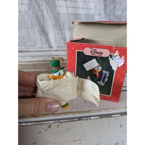 Schmid Daffy duck ornament Disney vintage characters New