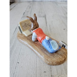 Royal Doulton online computer bunnykins DB238 signed 2000 bunny figurine statue rabbit