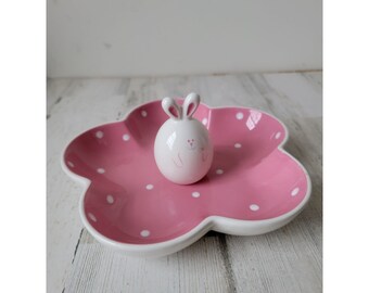 ★のん★ Sweet バニー★3点セット★ピンクのバラプレート★ SALE!!】【即日発送】【ハロウィン】 ツイードバニーメイド