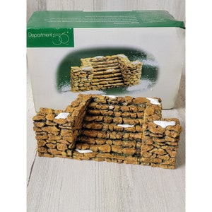 Dept 56 52725 Stone Stairway village accessory xmas