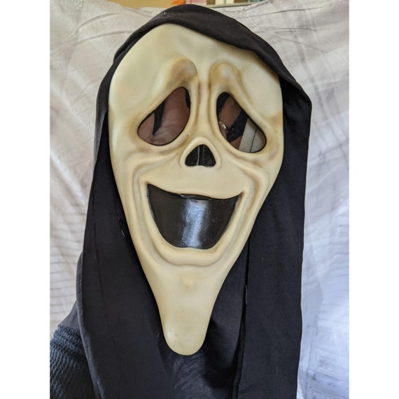 Smiley Face Serial Killer Mask Scary Latex Full Head Horror Movie Mask Halloween Cosplay Props Red Dress Up Pretend Play Toys Games Dldp Al