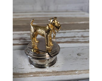 Mikimoto Kartenhalter Gewicht International Scotty Hund Welpe Figur