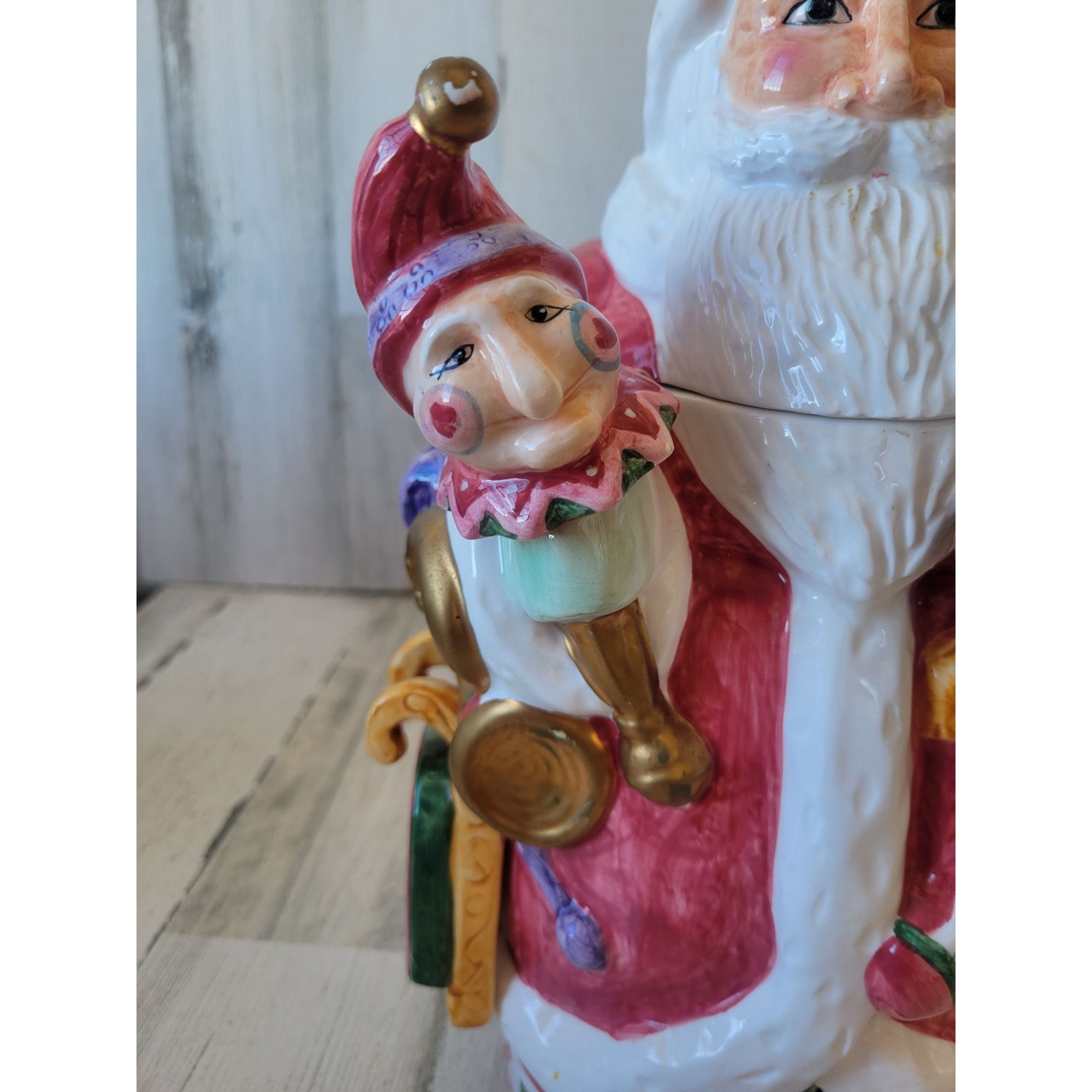 ロータス ヴィンテージ サンタ クッキージャー クリスマス 道化師