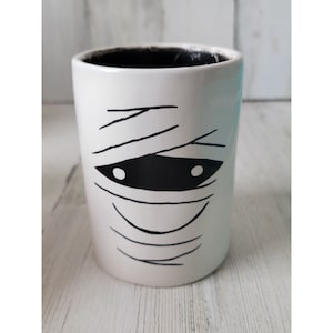 Rae Dunn Mummy candle AS IS Trick or Treat Halloween home decor