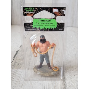 Lemax Spooky lynchman Hangman village accessory scary reaper