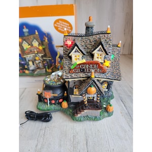 Dpto 56 54609 El caldero de dulces Pueblo de nieve Accesorio de Halloween