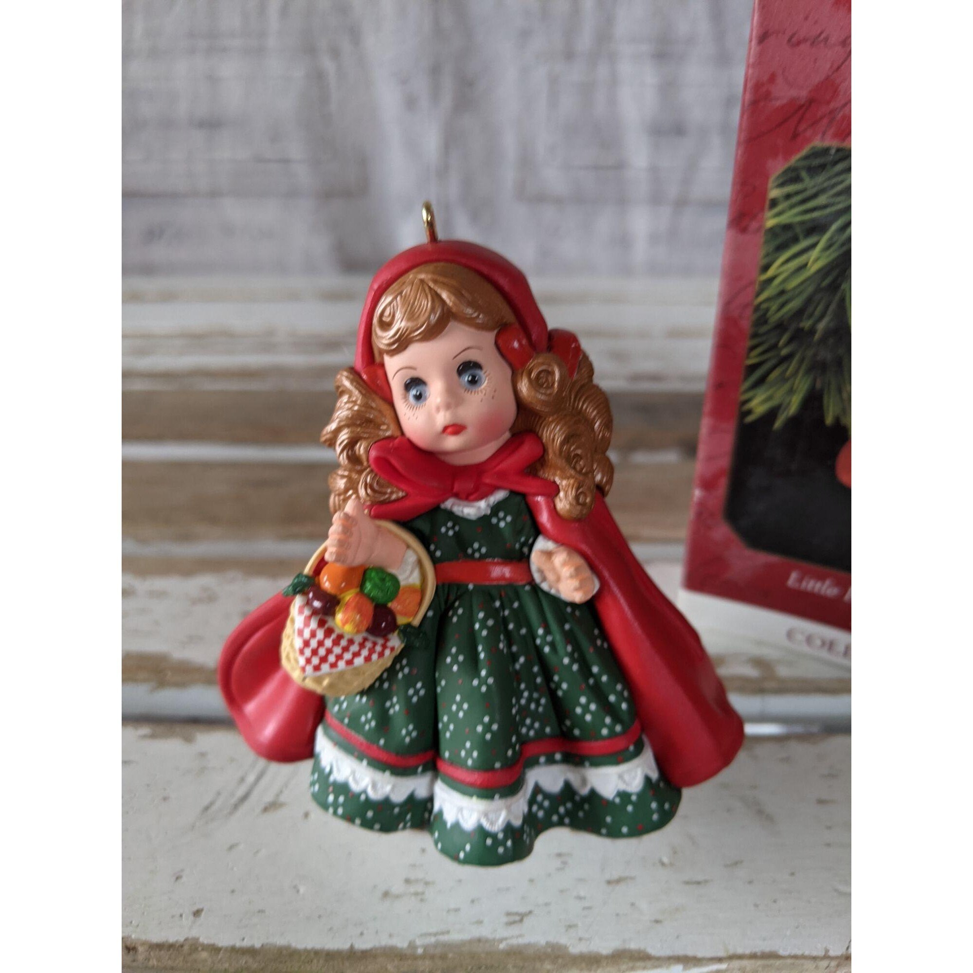Hallmark Little Red Riding Hood 1991 Madame Alexander ornament | Etsy