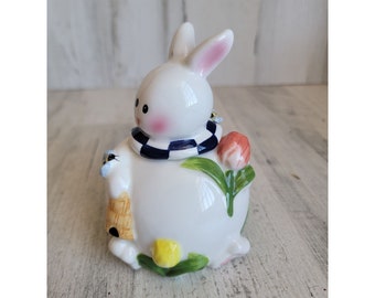 Vintage Mercuries sugar honey rabbit bunny pot decor