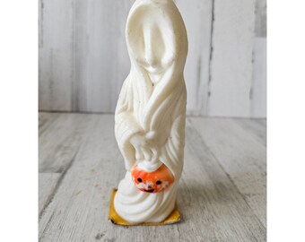 Suni candle grim reaper vintage Halloween pumpkin ghost decor