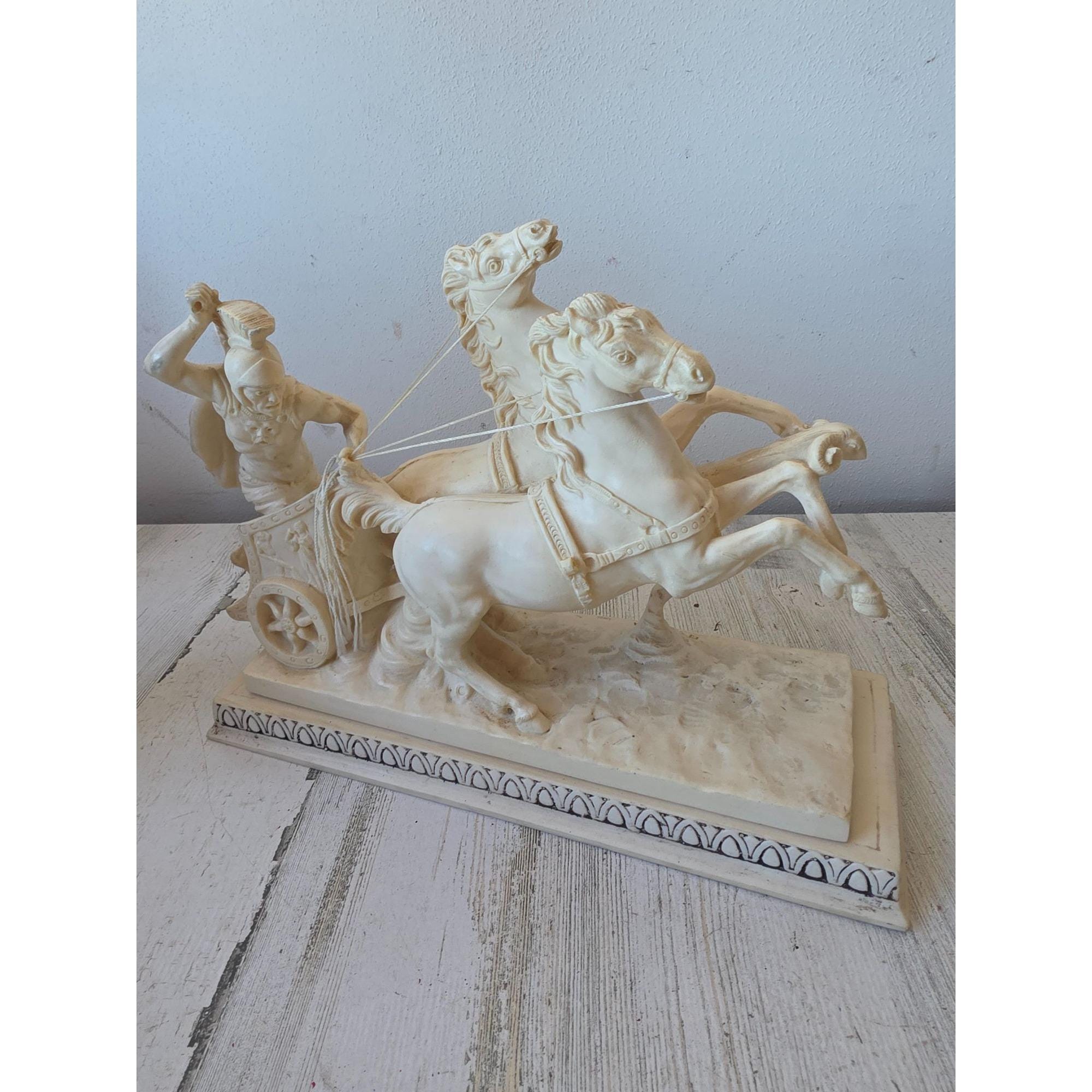 彫刻・オブジェ Roman chariot Buy Shaze Roma Chariot | Horse Home décor | Big décor for Home
