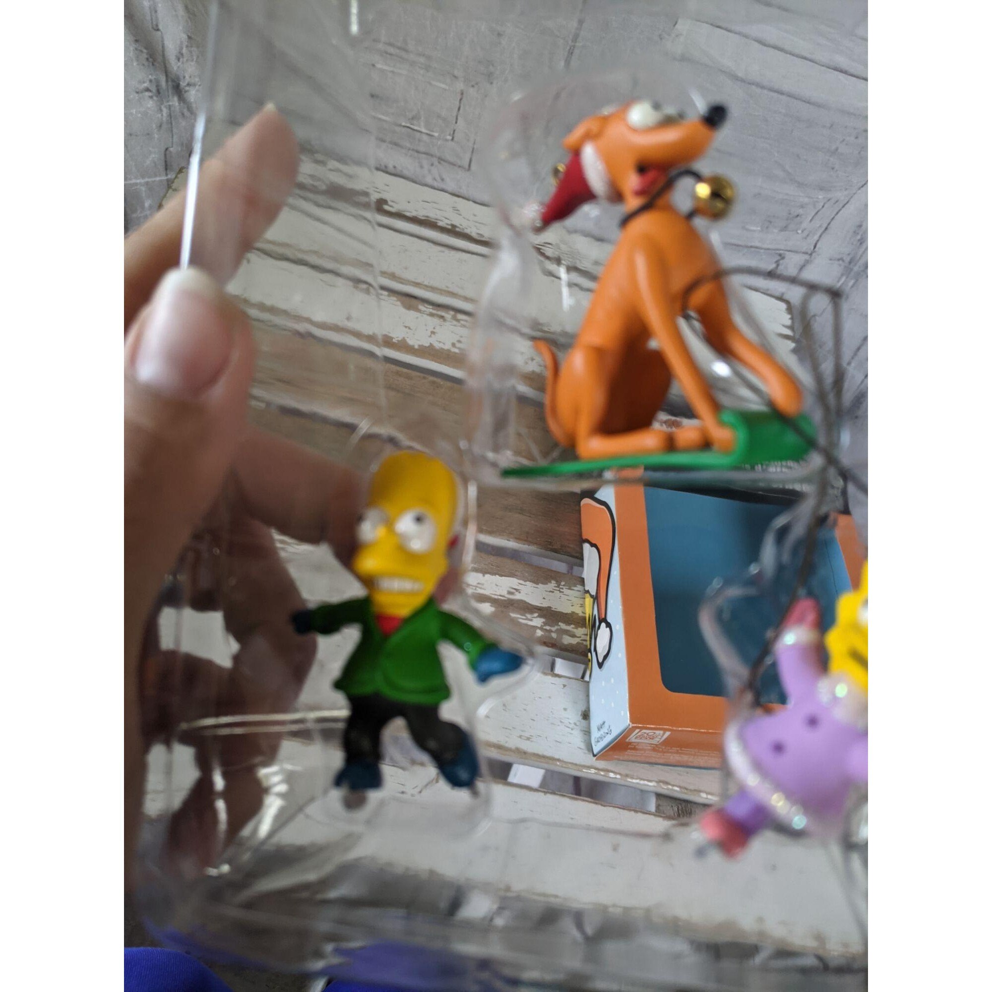 Amerikanische Grüße die Simpsons Ornament Set Lisa Bart Hund Etsy
