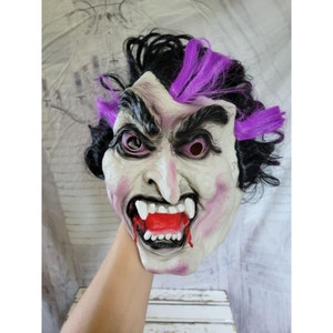 Vintage Vampire joker Halloween face mask Halloween prop