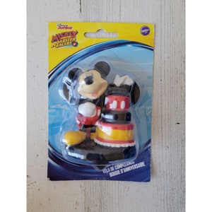 Disney Junior Mickey mouse Roadster Racers birthday candle cake