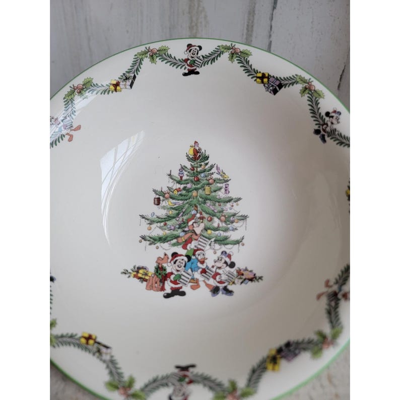 Spode Disney Miska Myszka Miki Świąteczna dekoracja domu figurka Donald Goofy zdjęcie 5