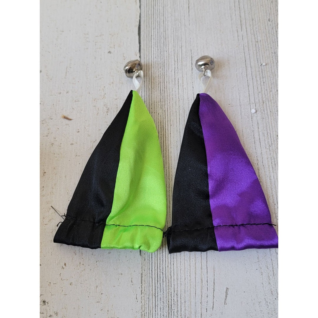 Jester Ruffle Banner Jester Clown Mini Banner Halloween Home Decor - Etsy