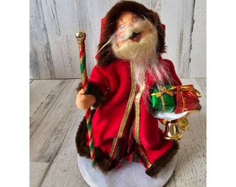 La campana rossa di Annalee Santa presenta le decorazioni natalizie dello staff del 1996