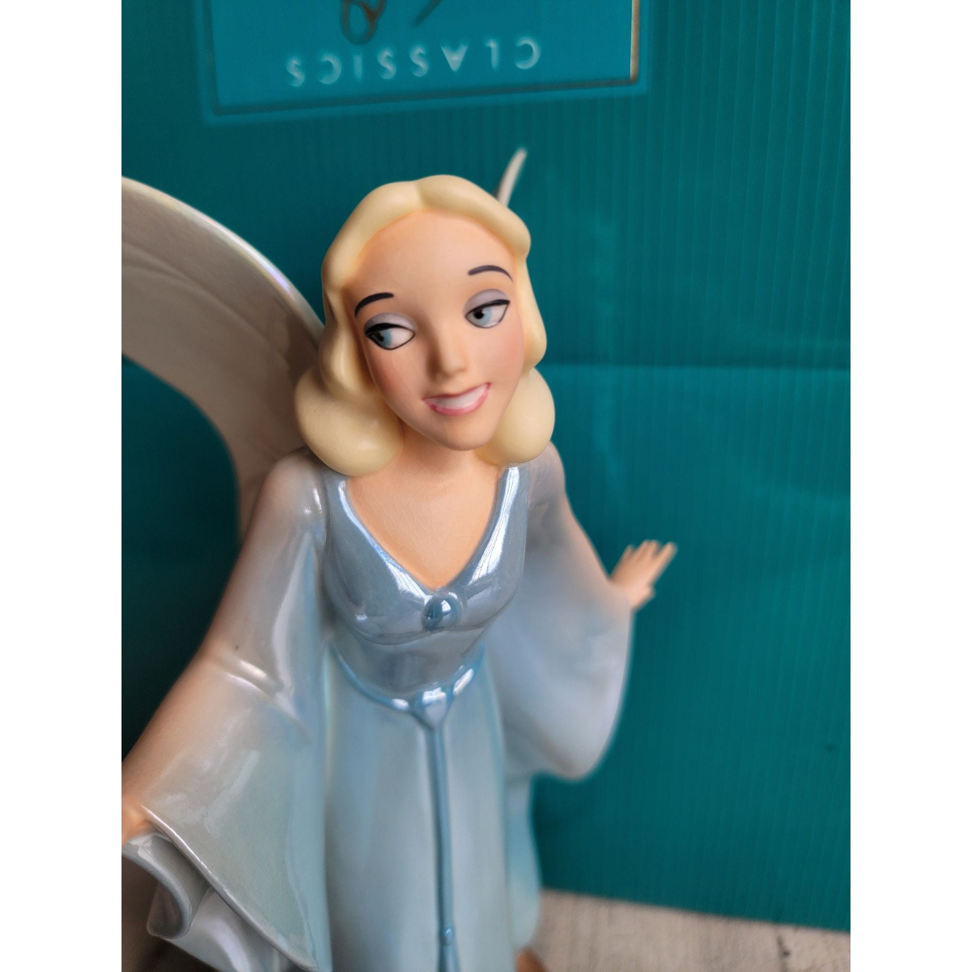 ウォルト・ディズニー 夢を叶える青い妖精 ピノキオ 1997年 彫刻